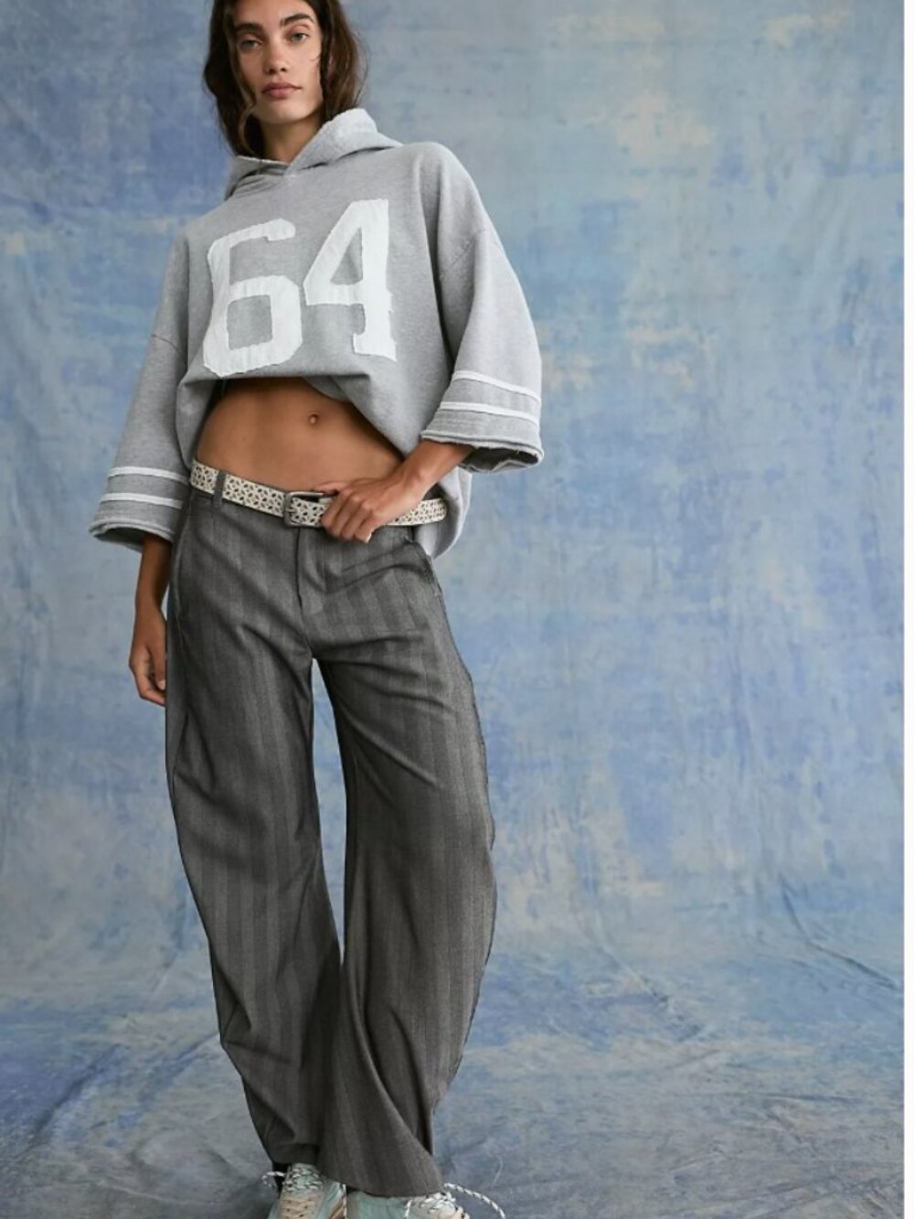 Free People Spotlight Menswear Barrel Trousers - Picture 4 of 4